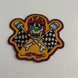 Ed Hardy Skull Iron on Patch Applique Embroidered Sewing (Small)